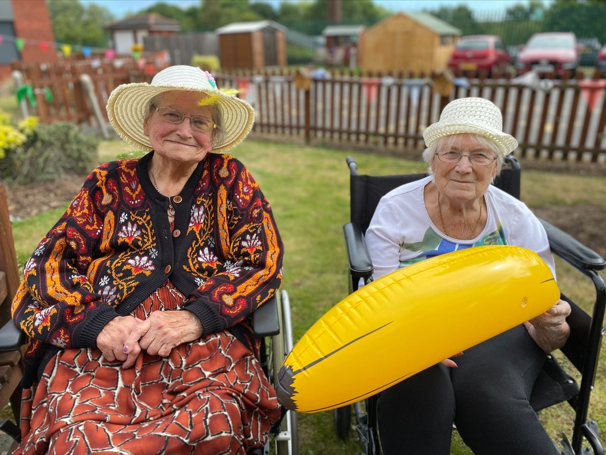 care-home-residents-mark-tenth-anniversary-with-beach-day-shropshire-star