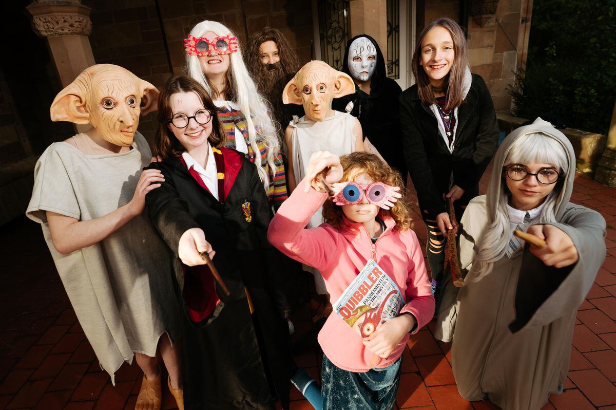 Shrewsbury school transformed into Hogwarts and hosts Harry Potter ...