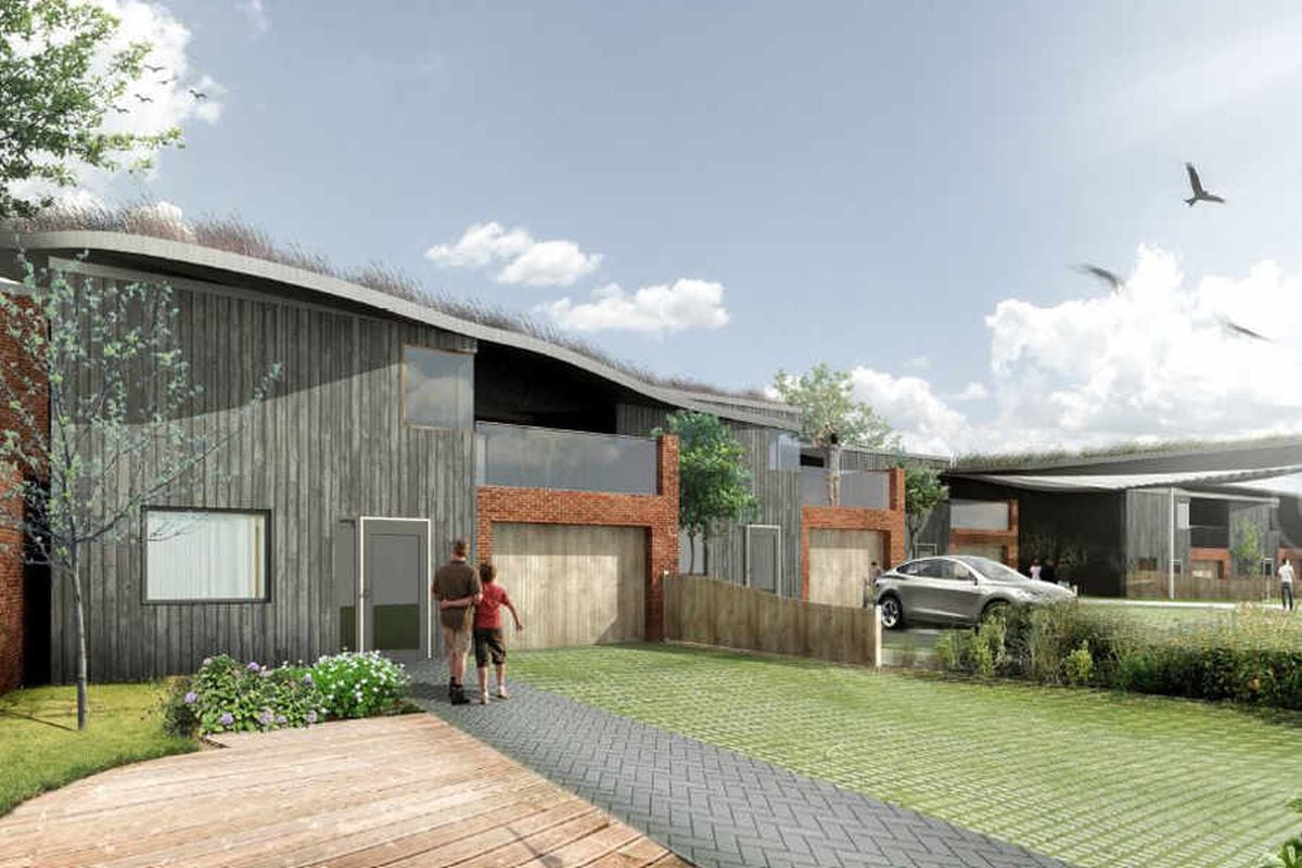 Ecovillage for the future unveiled near Whitchurch