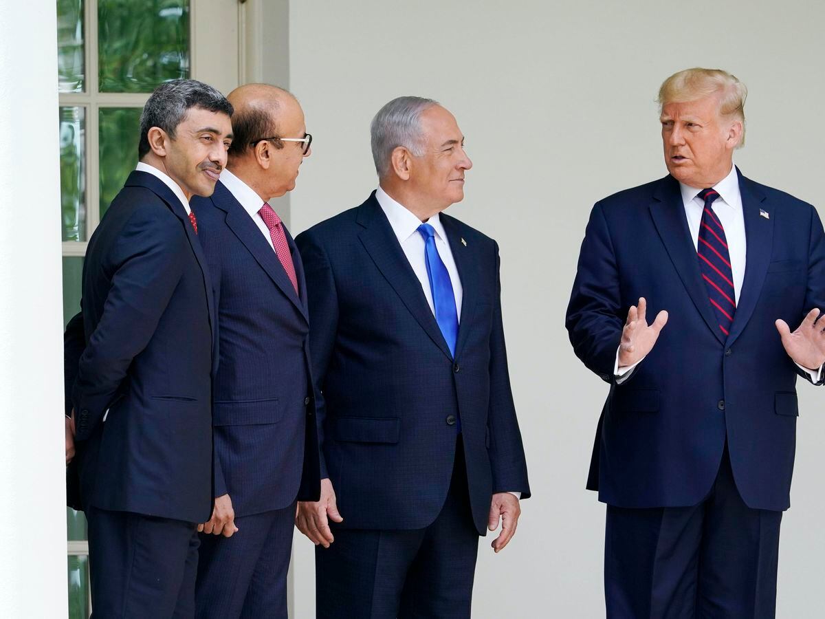 Trump presides as Israel and Arab states sign historic pacts ...