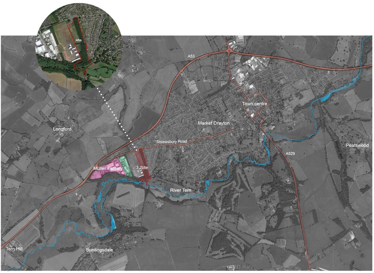 Plans for 90 new homes on woodland in Market Drayton Shropshire Star