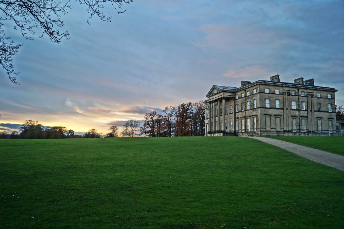 Form an orderly queue for Attingham Park's 1940s Christmas celebrations