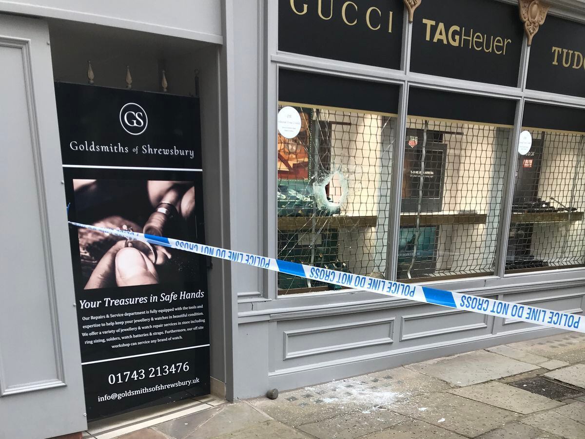 Man jailed over £13,500 Gucci watch thefts at Shrewsbury jewellers