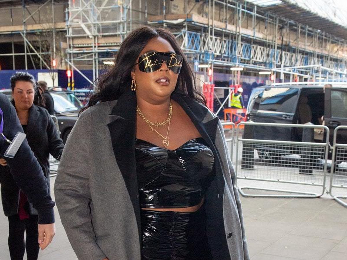 Lizzo Sports ‘that Bitch Sunglasses Ahead Of Radio 1 Appearance