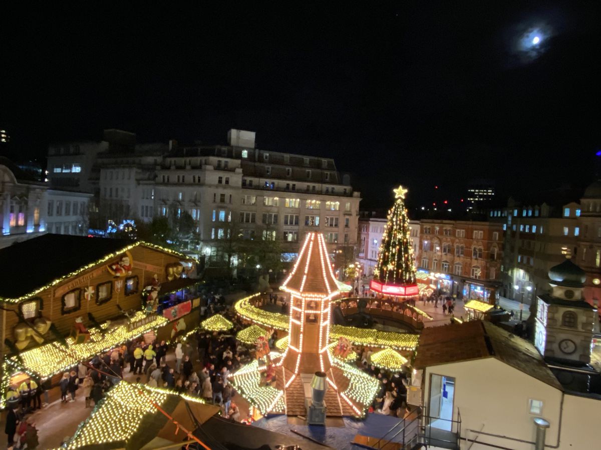 Birmingham’s Frankfurt Christmas market opens for the festive season