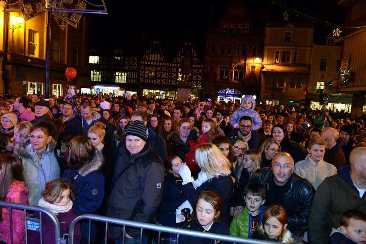 Shrewsbury Christmas lights switchon set to be a cracker Shropshire Star