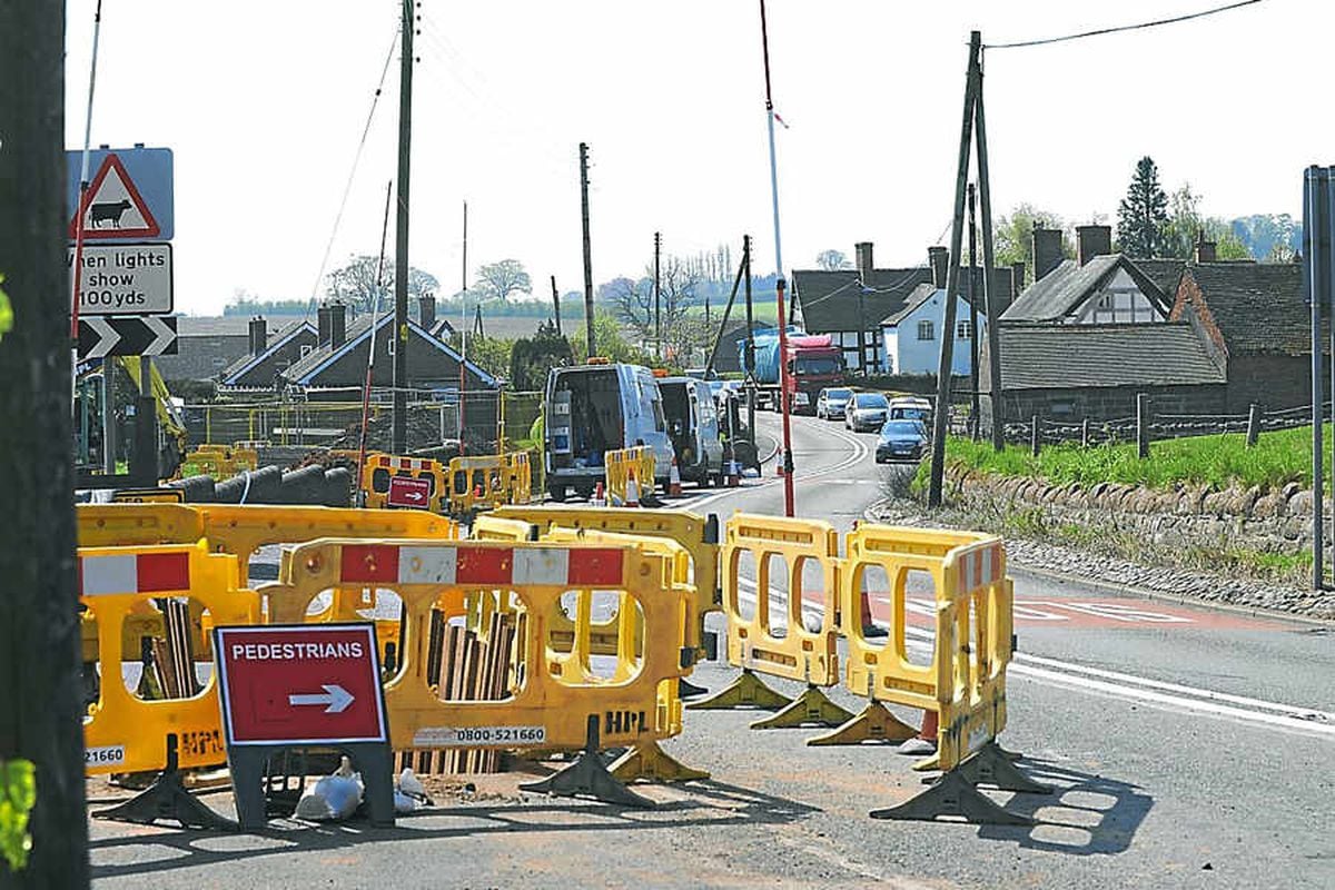 Roadworks Cause Misery For Village On A49 | Shropshire Star