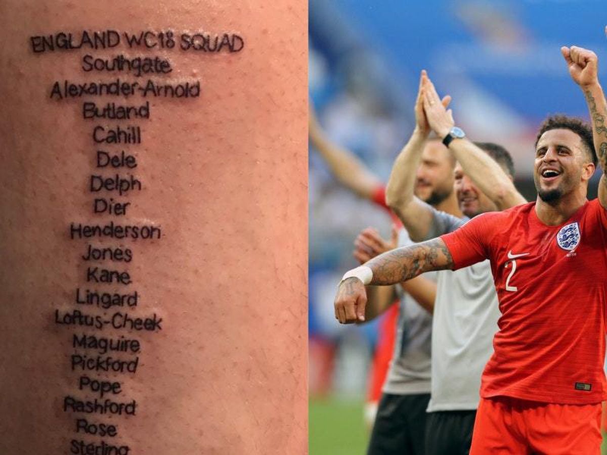 How tattoos took over England's World Cup | Shropshire Star