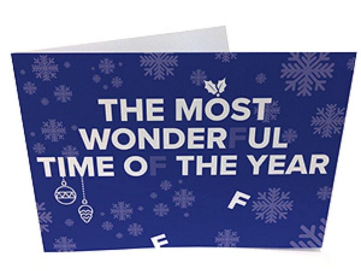 Labour’s Christmas card takes a sassy dig at the Conservative party