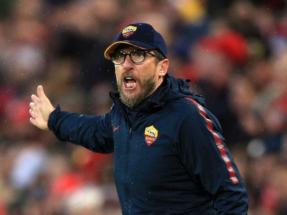 Roma coach Eusebio Di Francesco hoping for another Champions League