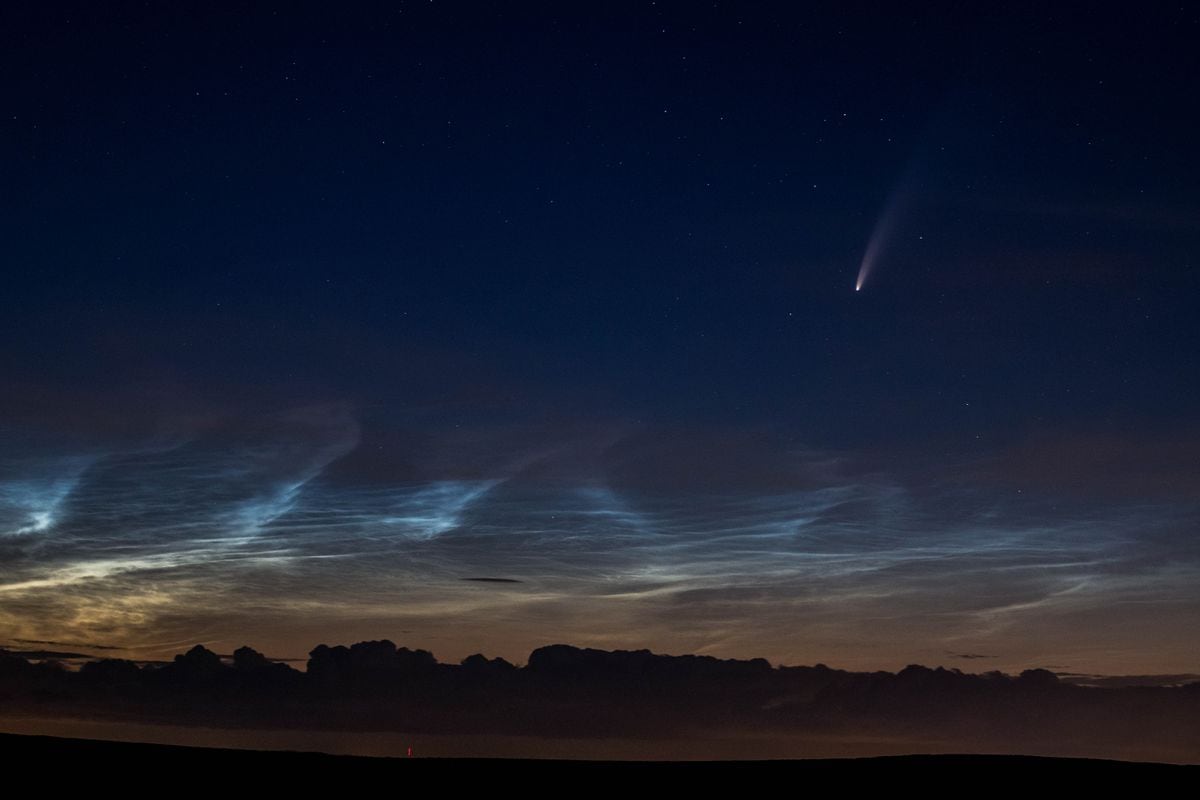 Stunning images of Comet Neowise captured over Shropshire | Shropshire Star