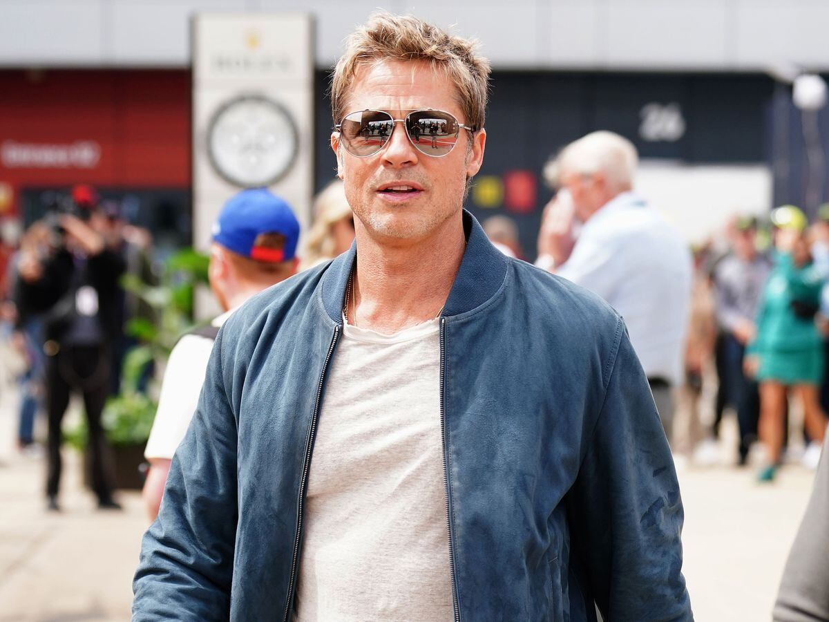 Brad pitt 2025 bomber jacket