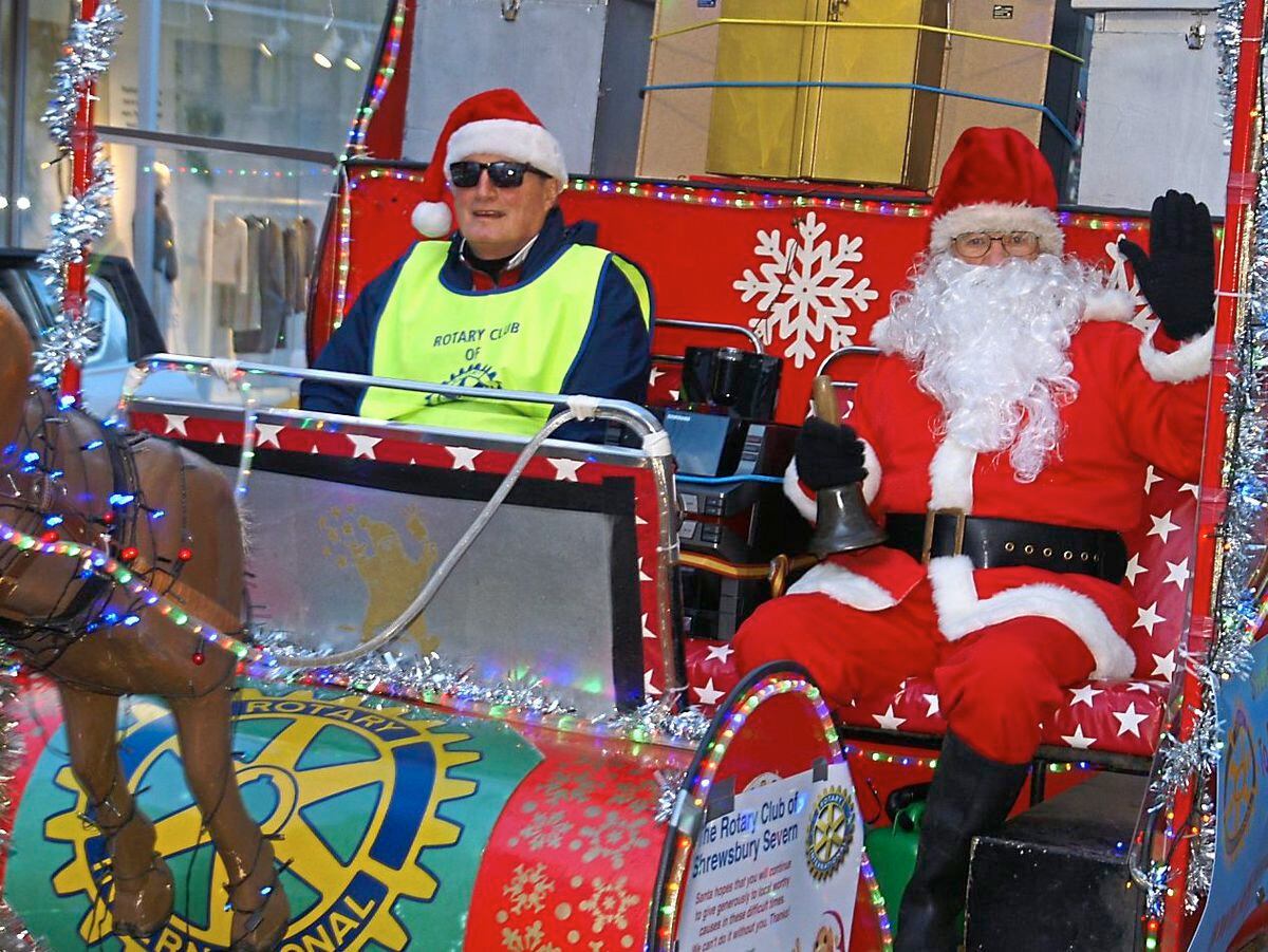 Children are all smiles at the sight of Santa | Shropshire Star