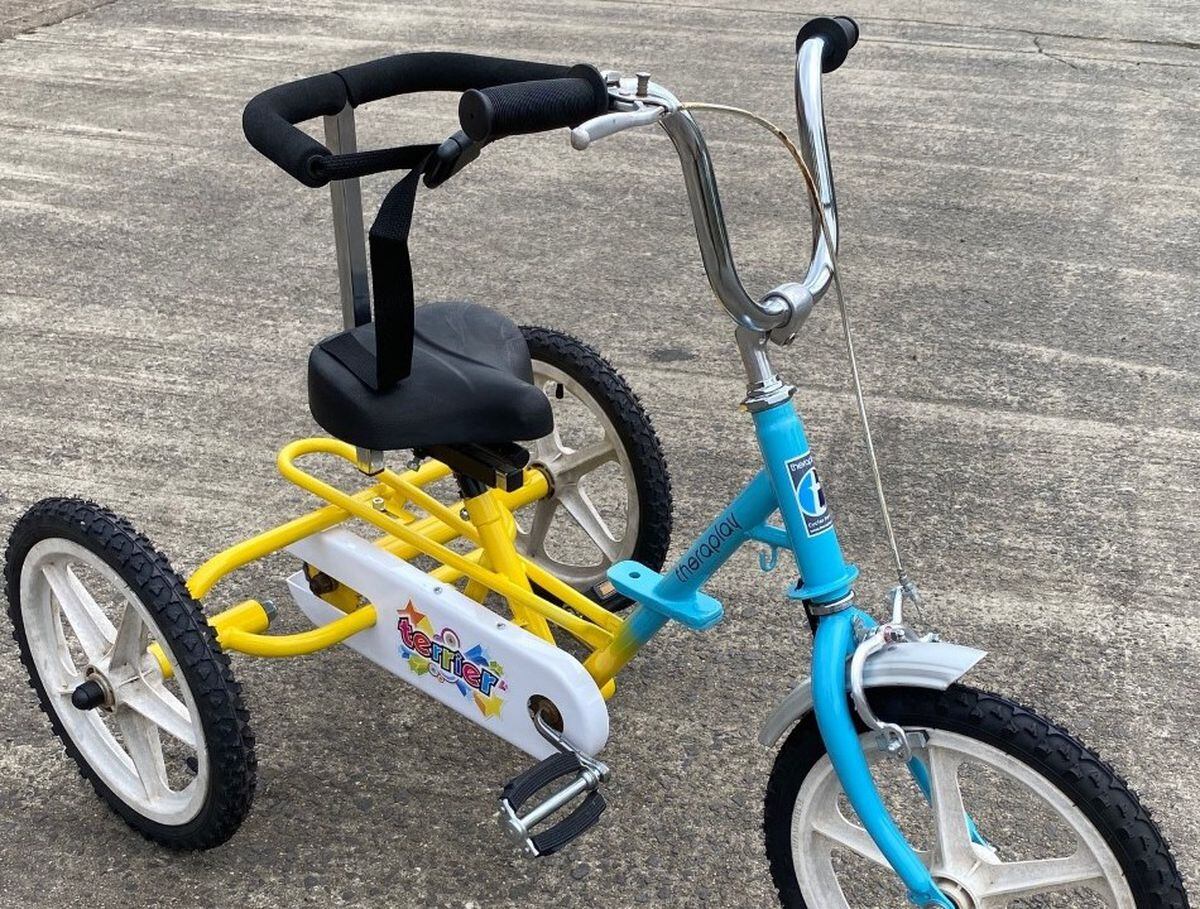 Scottish company s kind gesture boosts Telford man s tricycle