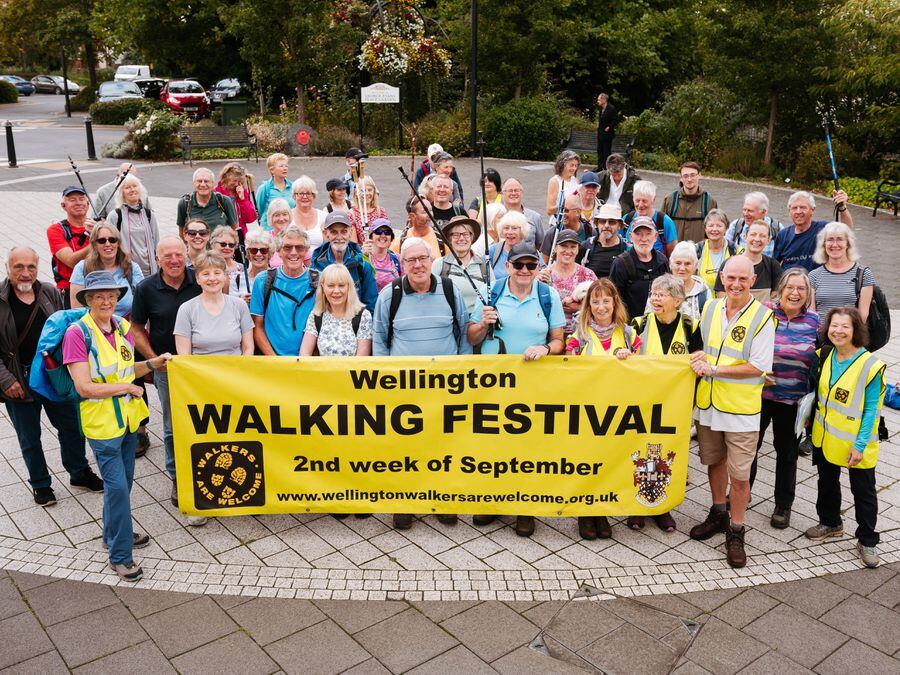 Hikers take first strides for Wellington's 13th walking festival