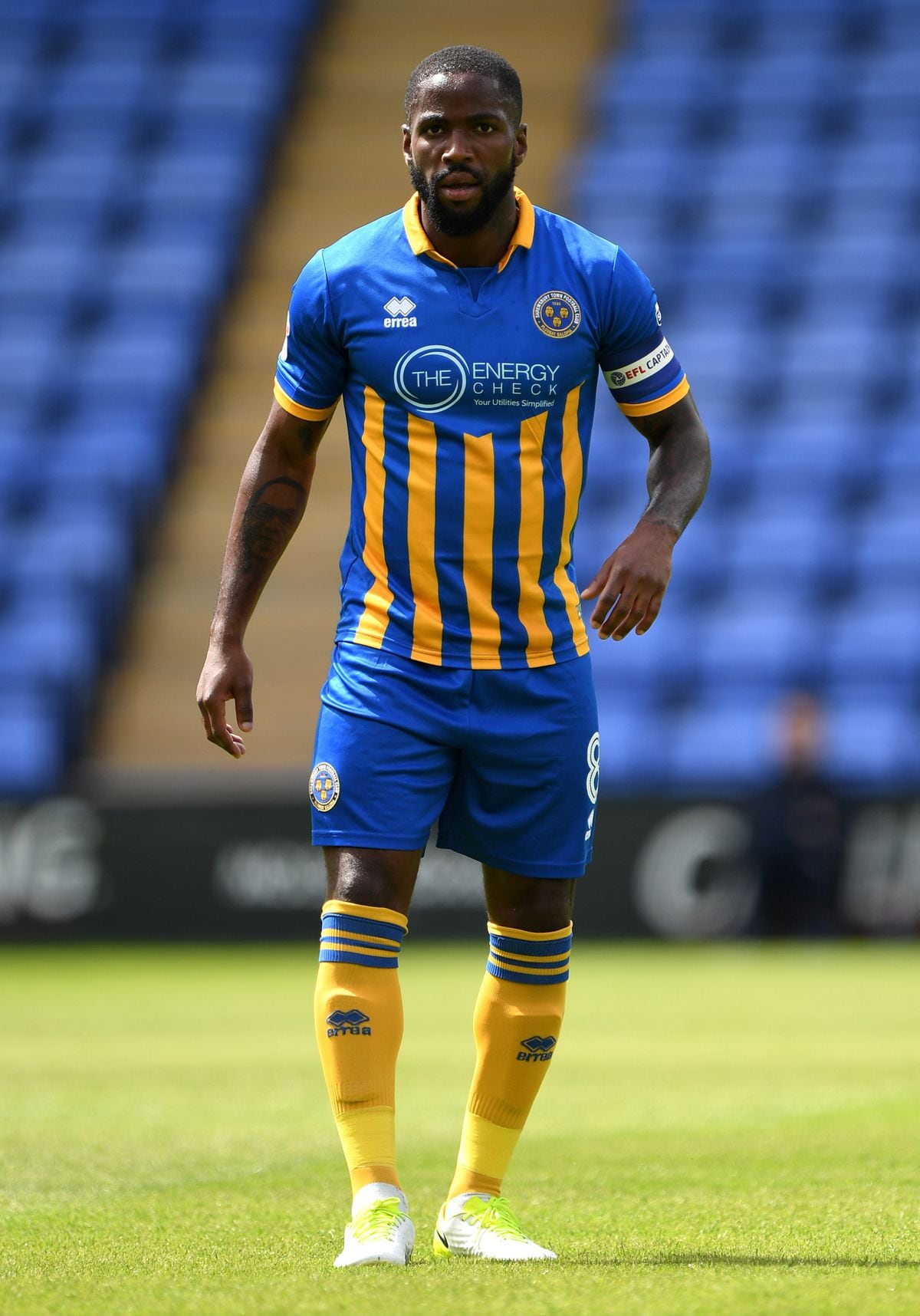  Agu  Ogogo looking to lead by example for Shrewsbury Town 