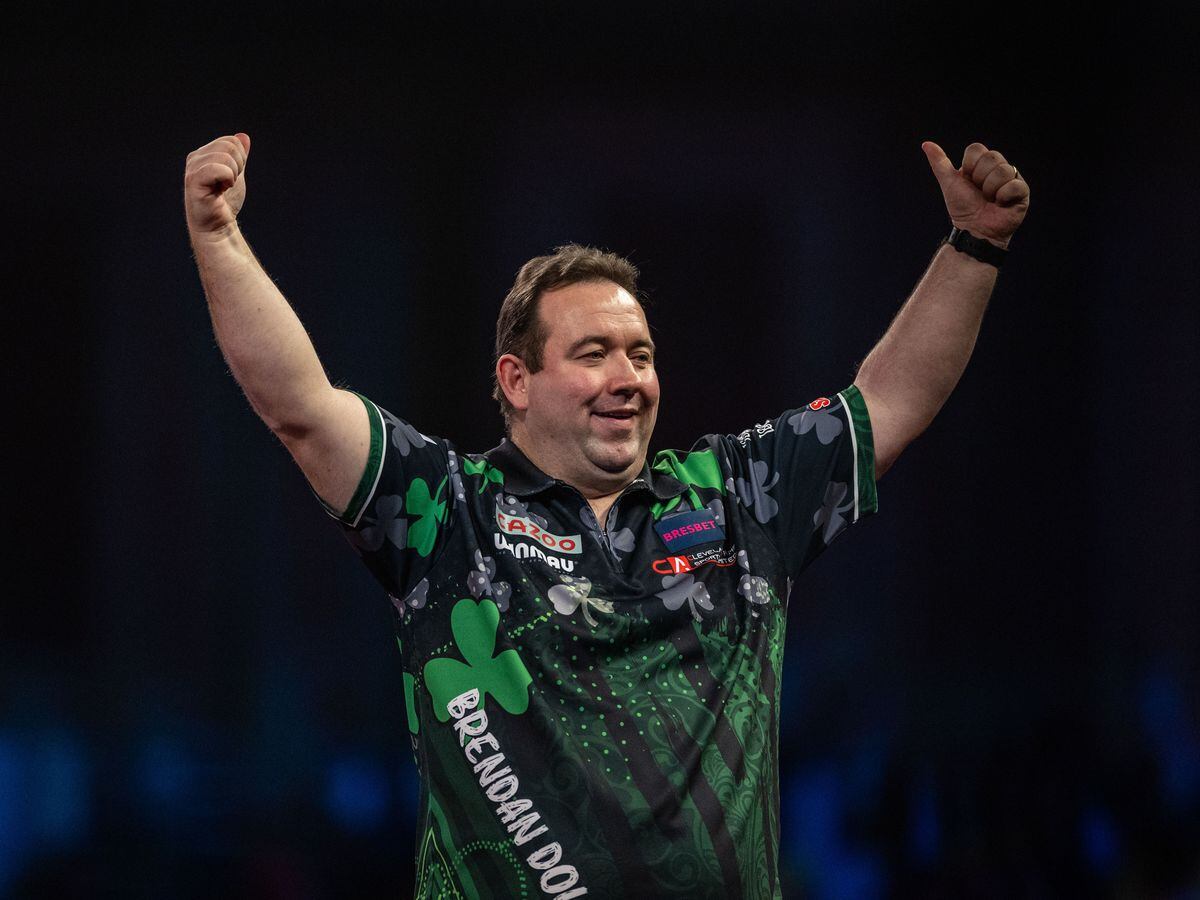 Michael van Gerwen’s World Matchplay defence ended by Brendan Dolan in ...