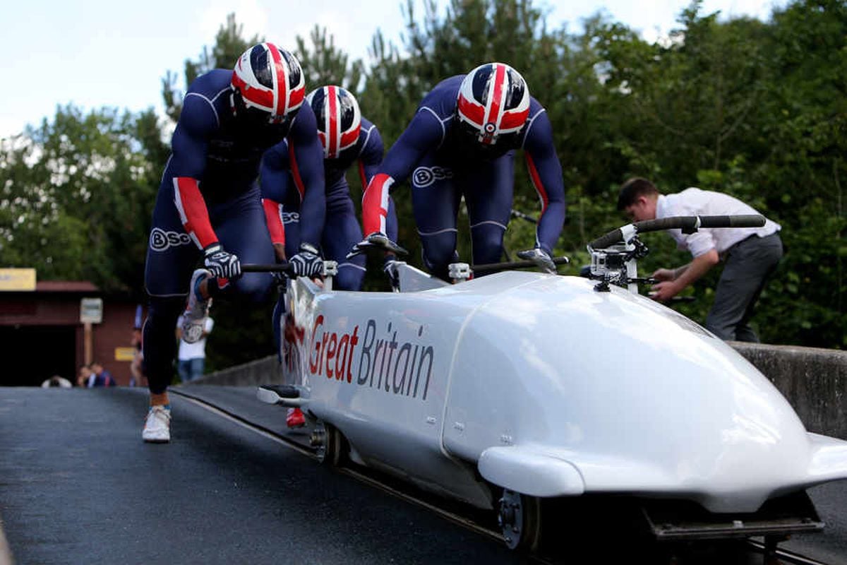 Shropshire's Ben Simons in Great Britain's bobsleigh team for Winter