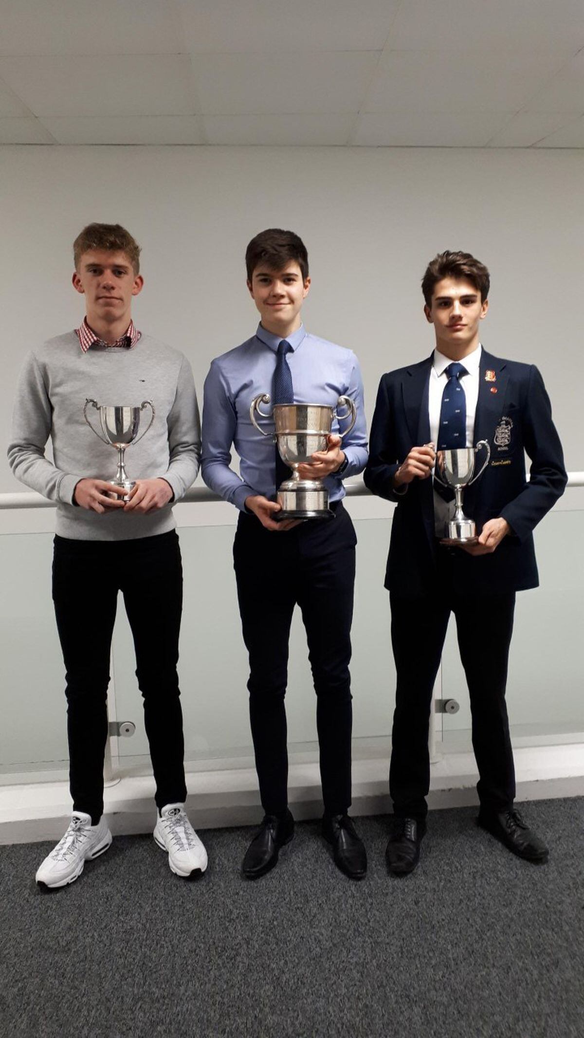 It's Trophy Time For Talented Trio | Shropshire Star