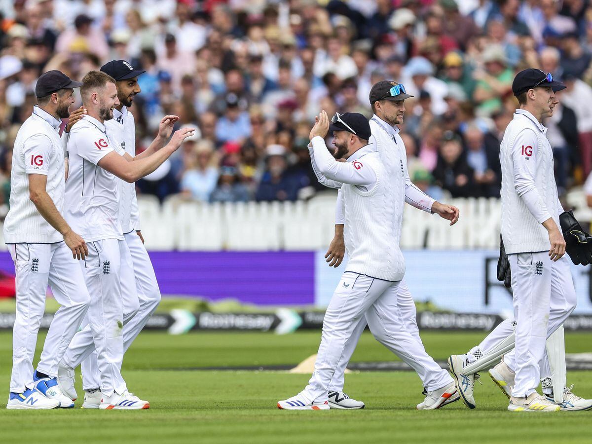 Gus Atkinson upstages retiring James Anderson as England skittle West Indies