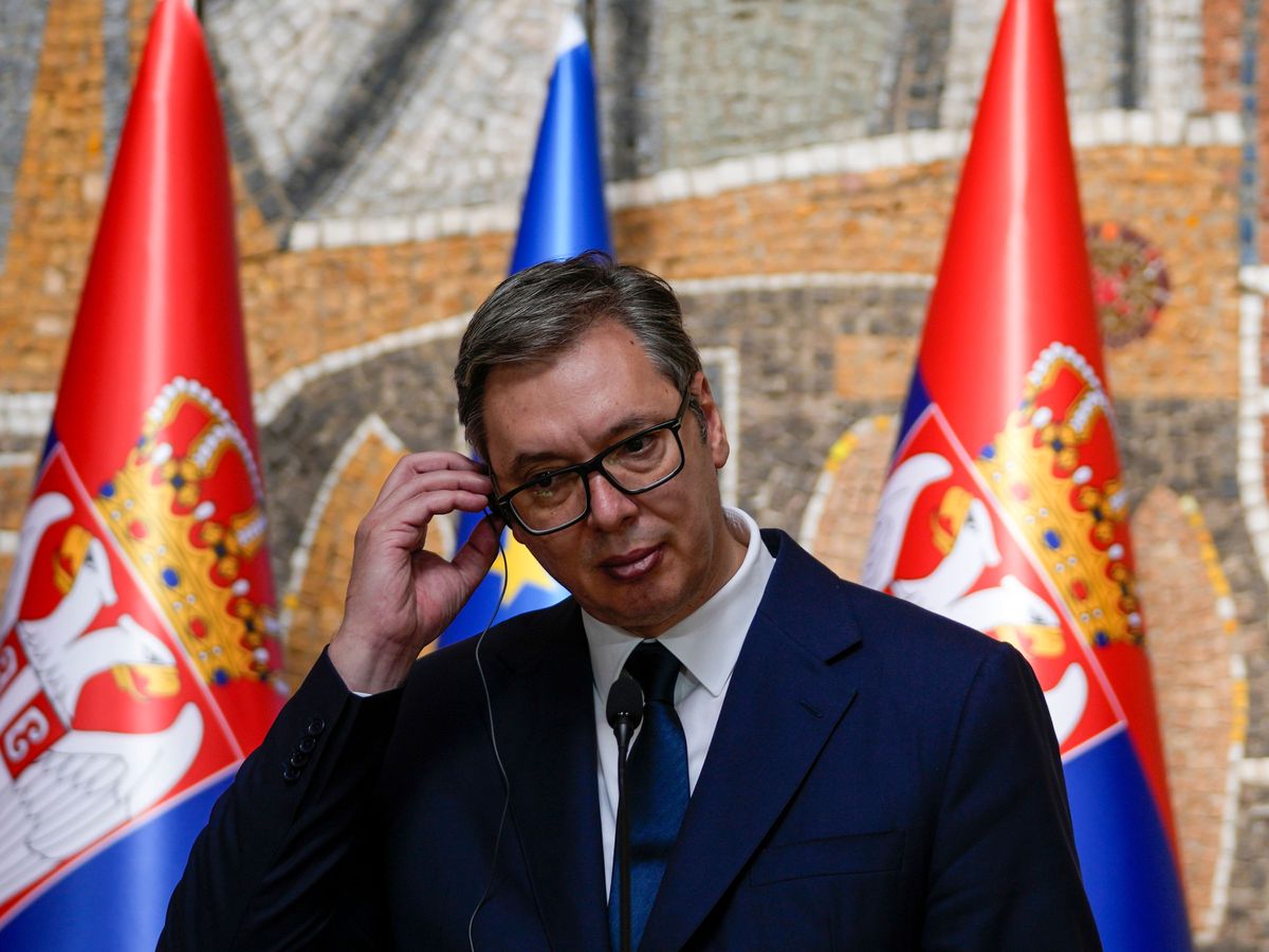 Serbia’s president denies troop buildup on Kosovo border | Shropshire Star