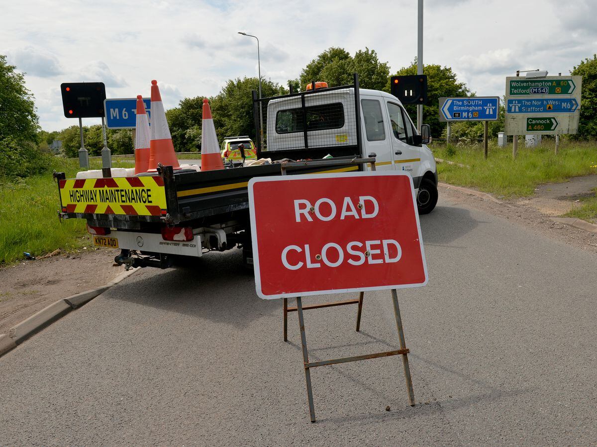 M6 crash Motorcyclist killed in serious crash that shut stretches