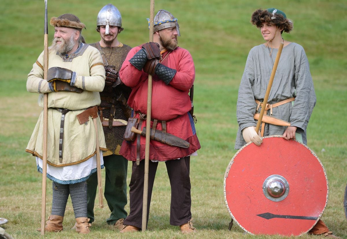 Viking fans flock to Welshpool for festival with video and pictures