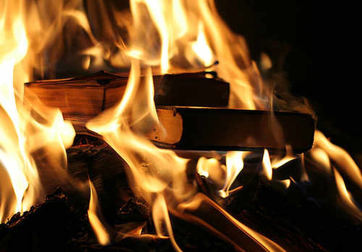 Burning books for warmth Shropshire Star