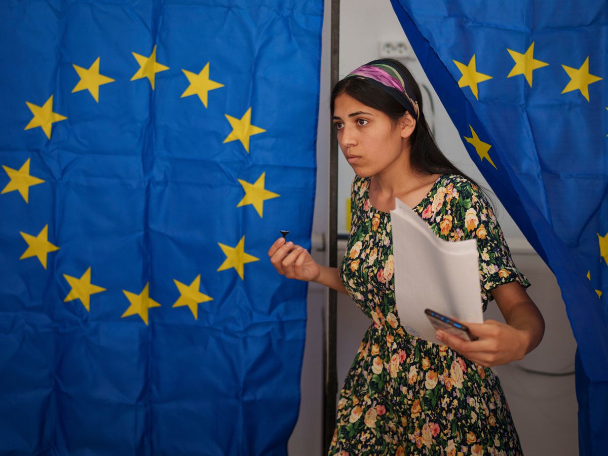 Voting under way in 20 countries in elections likely to shift EU to the right