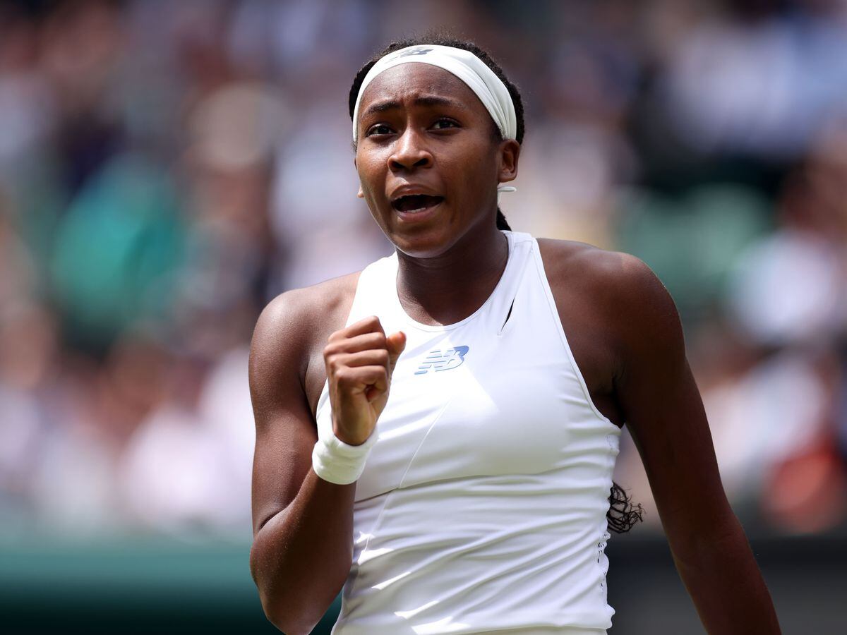 American teenager Coco Gauff reaches fourth round at Wimbledon ...