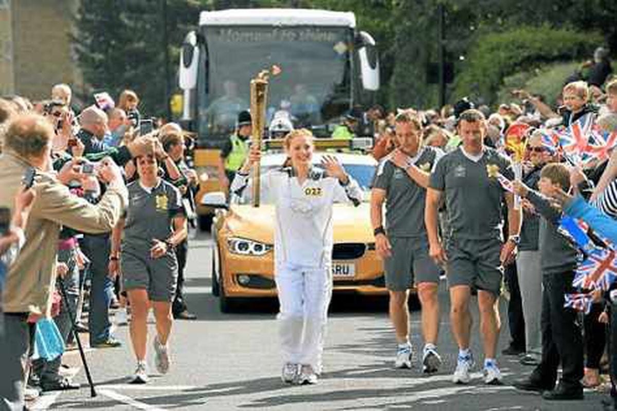 Olympic Torch pride for Newport swimmer Charlotte Humphreys ...