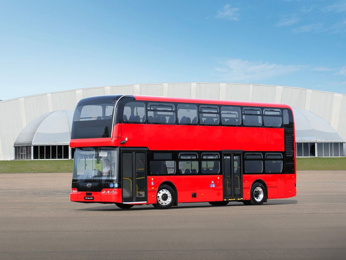 BYD’s new electric double-decker bus aims to transform London’s travel