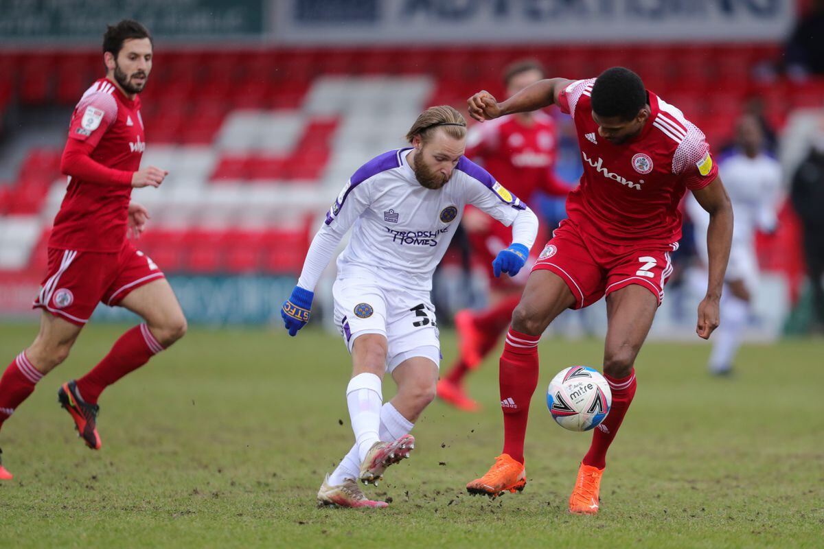 Accrington 1 Shrewsbury Town 1  Report  Shropshire Star