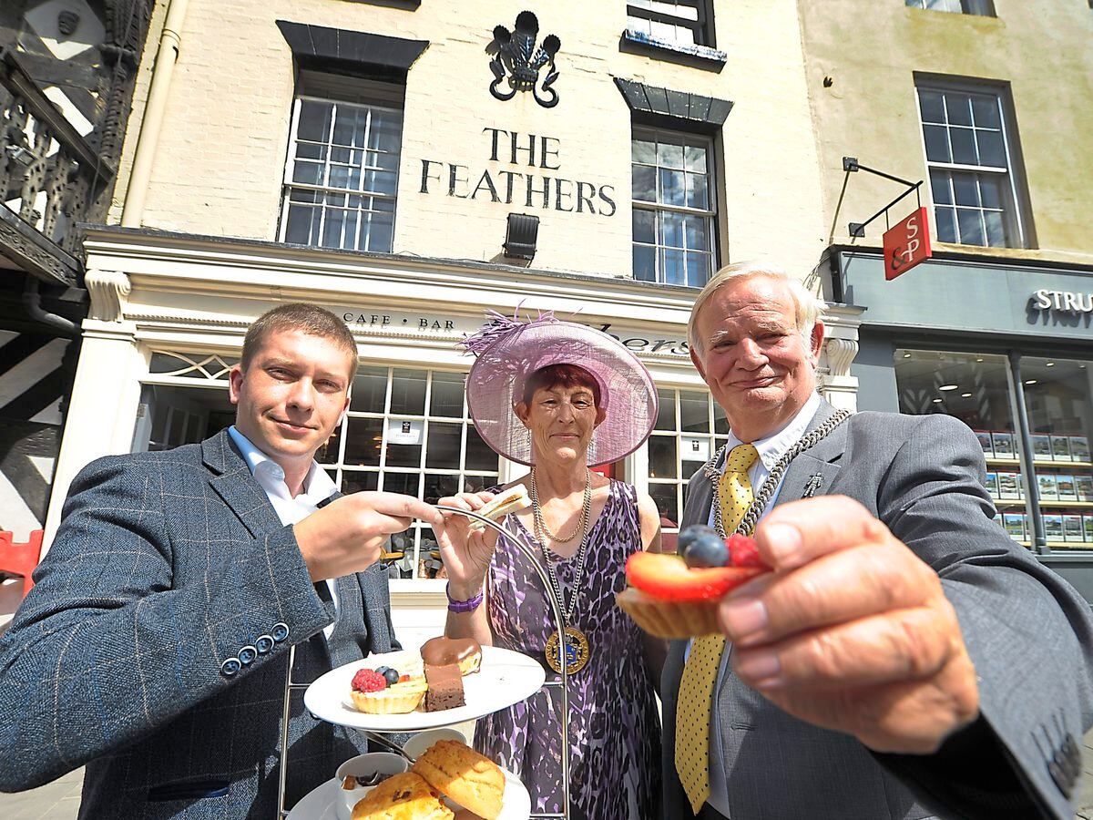 Feathers Hotel doors open again after tragedy Shropshire Star