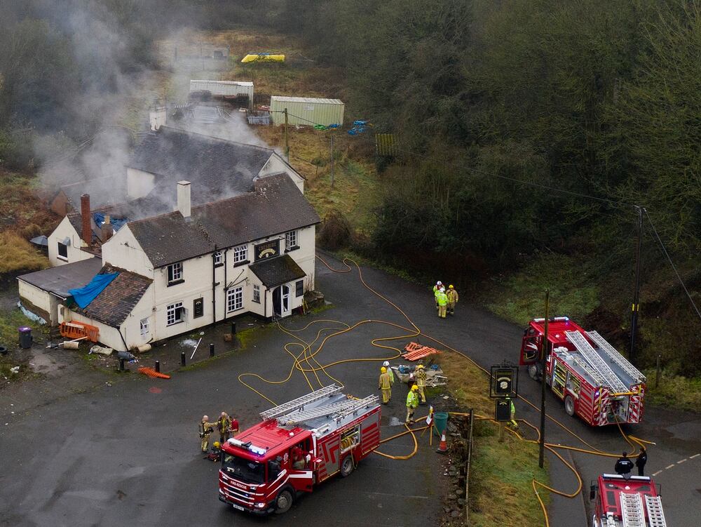 Blaze At Telford Pub Was Deliberate Firefighters Confirm Shropshire Star