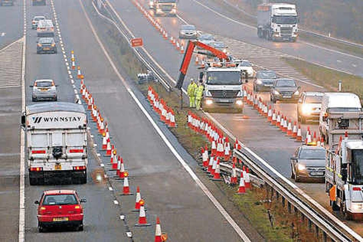 M54 Drivers Suffer Huge Delays After Lorry Crashes Shropshire Star