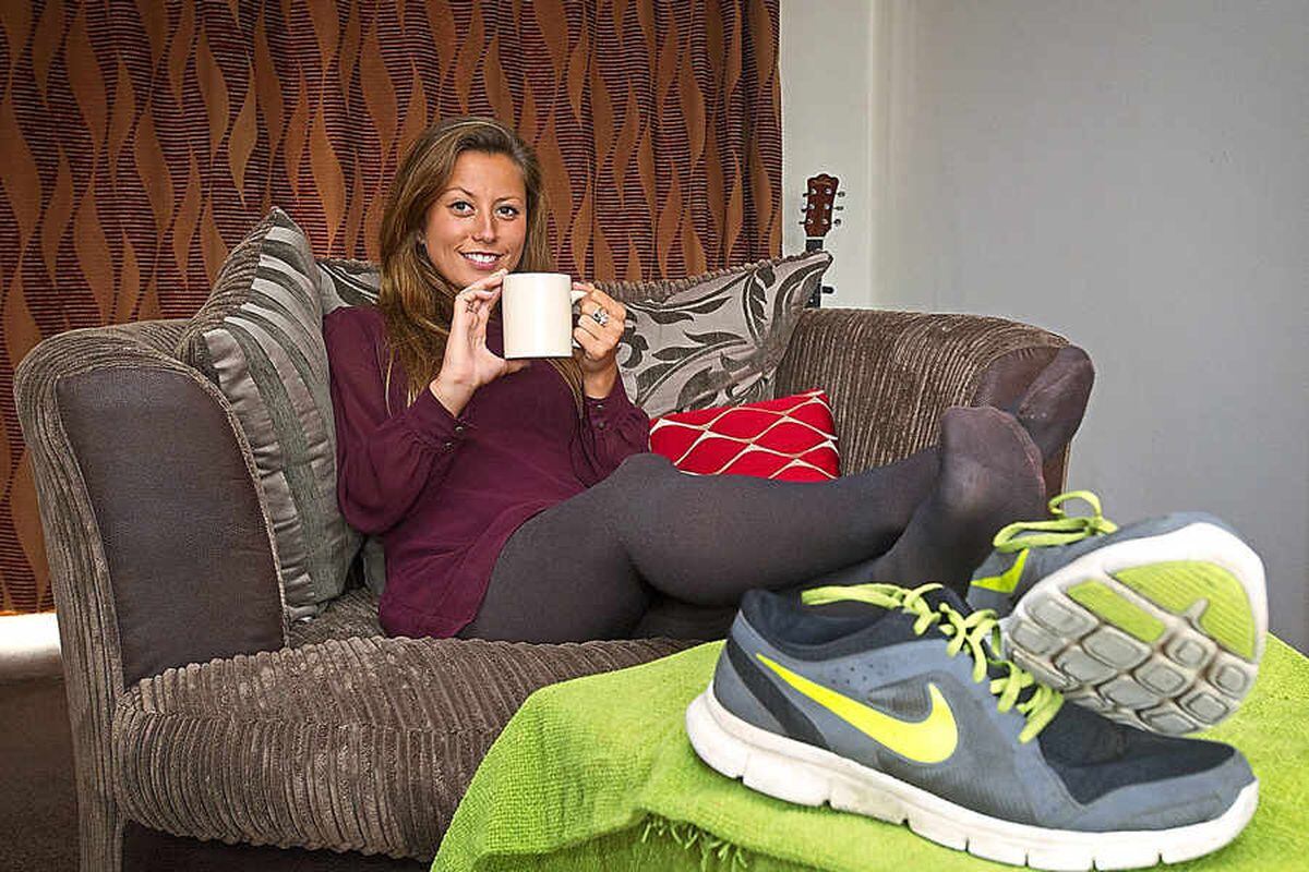 Shropshire Runner Amy Swaps Trainers For Lingerie Shropshire Star