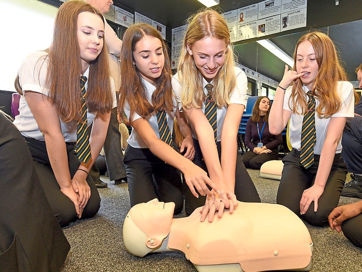 Shifnal students take CPR skills to heart Shropshire Star