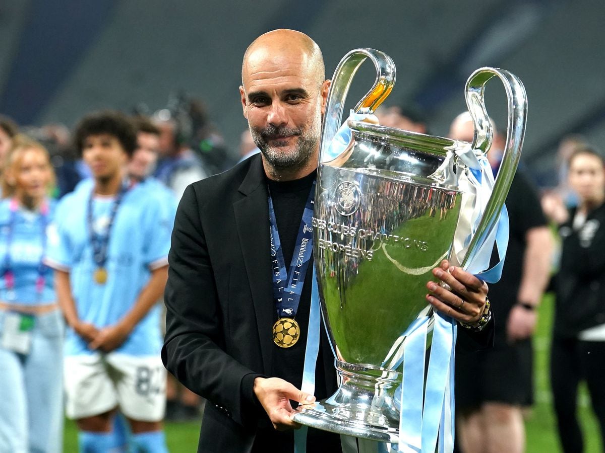 Pep Guardiola emotional as Manchester City win Champions League to seal ...