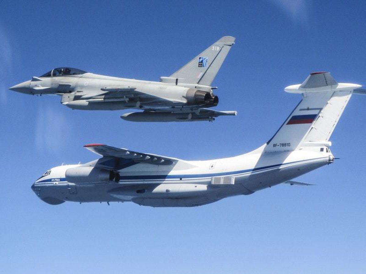 RAF Typhoon Jets Intercept Russian Military Aircraft Near Estonia ...