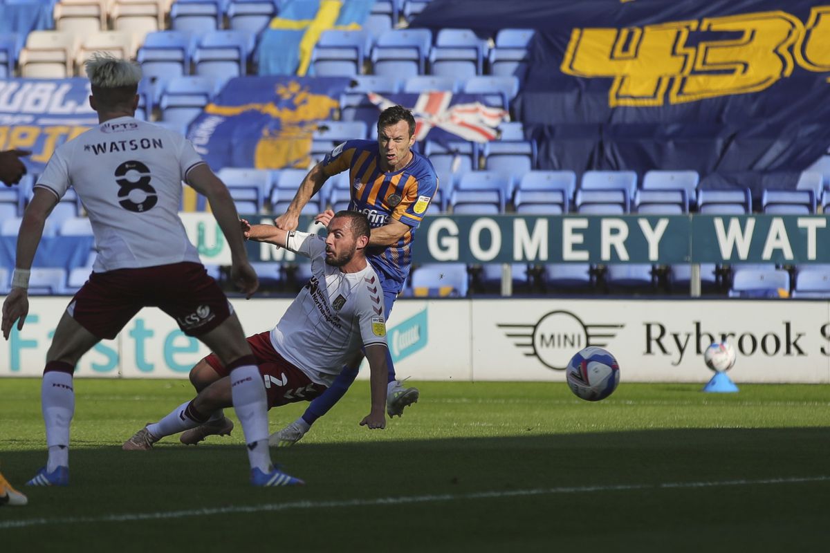 Shrewsbury Town 1 Northampton 2 Report and pictures Shropshire Star