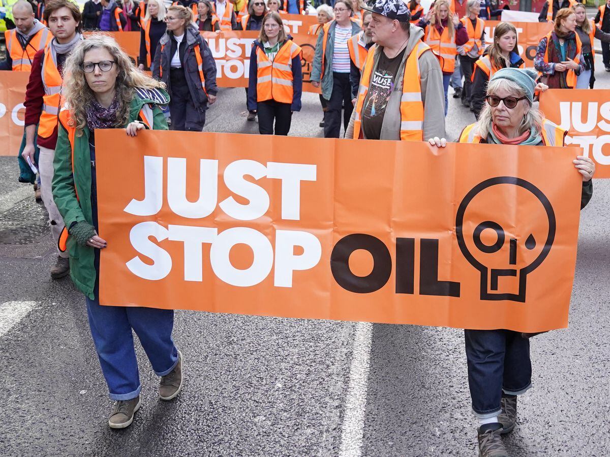 Police arrest 27 Just Stop Oil supporters in crackdown on airport disruption bid