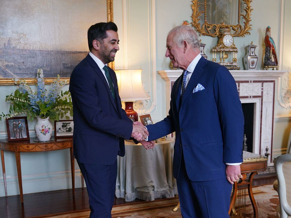 Return to pomp and ceremony as King steps into role long performed by his  mother