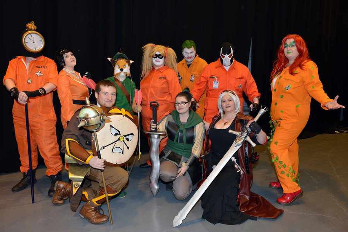 In pictures Comic Con comes to Telford Shropshire Star