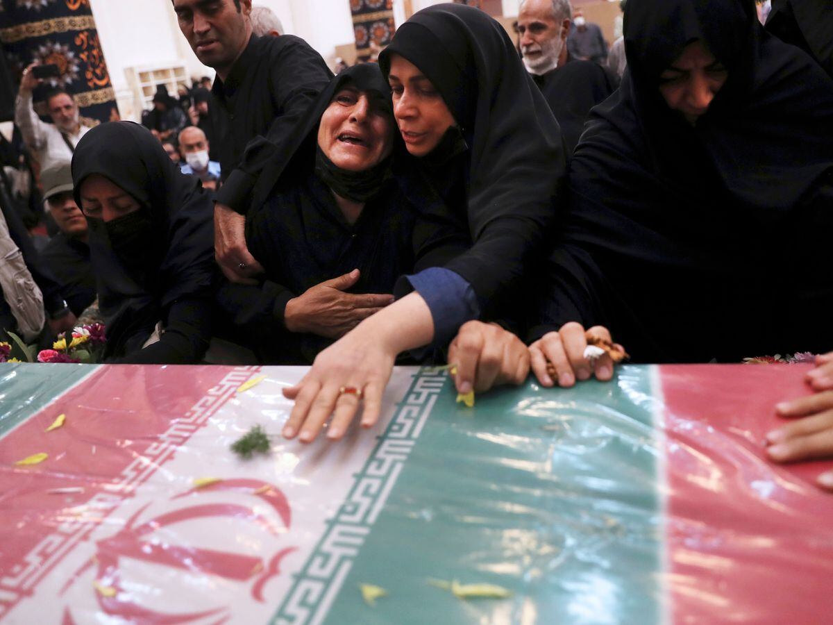 Thousands attend funeral for Revolutionary Guard colonel shot dead in ...