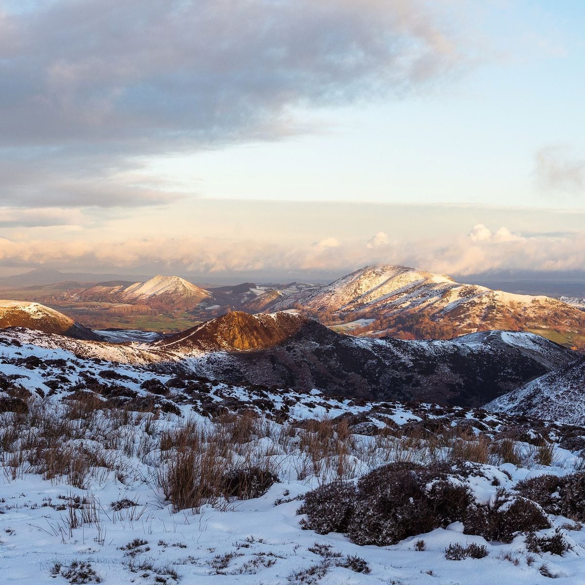 Snowfall in parts of Shropshire as cold nights continue | Shropshire Star