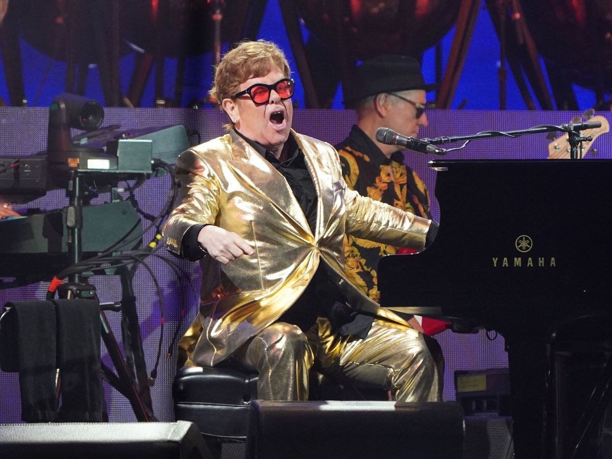 Queuing from 4am: Sir Elton John fans gear up for his Glastonbury  performance