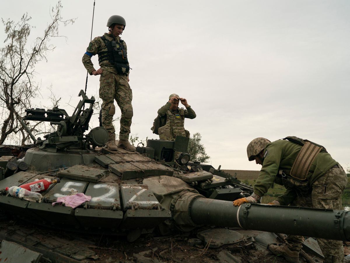 Ukraine ‘using captured Russian tanks’ as counter-offensive continues ...