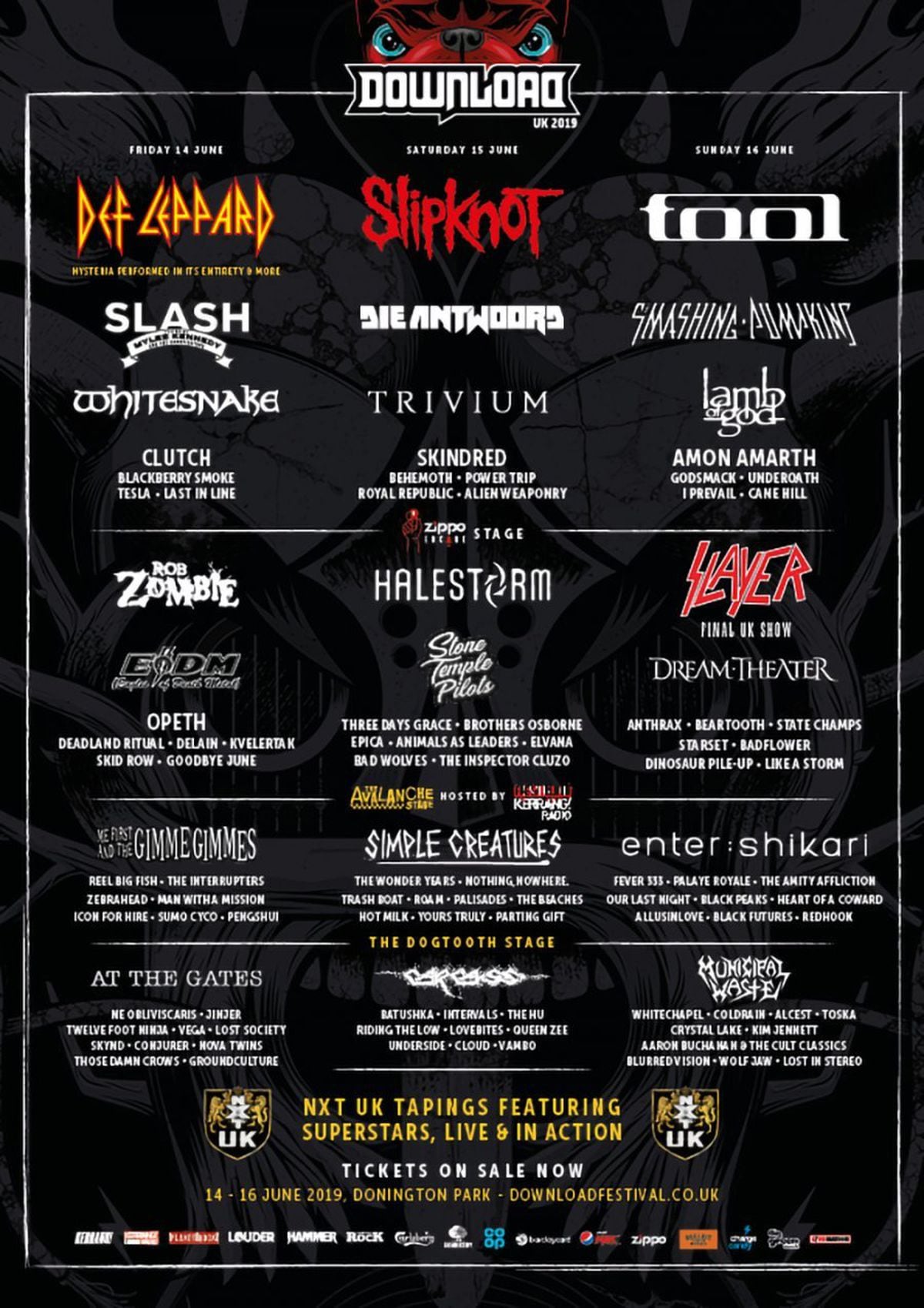 Def Leppard, Slipknot, Tool and more Top acts to see at Download