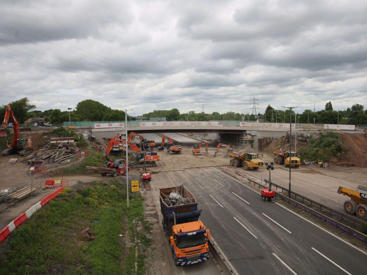 M6 Junction 10 Live updates as major roadworks again close